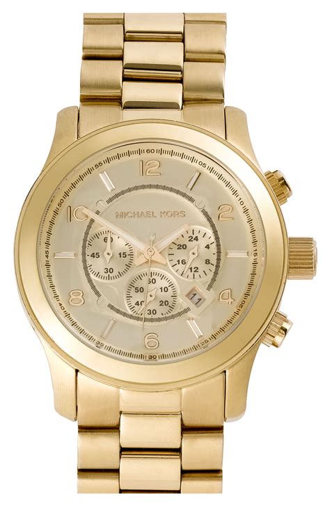 michael kors chronograph bracelet.